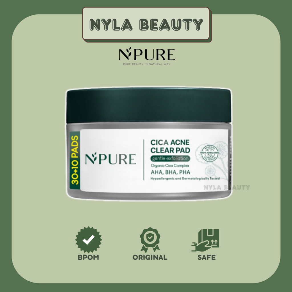 NPURE·Cica Clear Pad / Cotton Pads / N'Pure Pad /Exfoliating Pad