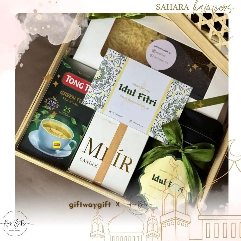 

HAMPERS LEBARAN KEEP BITES x GIFTWAYGIFT SAHARA HAMPERS