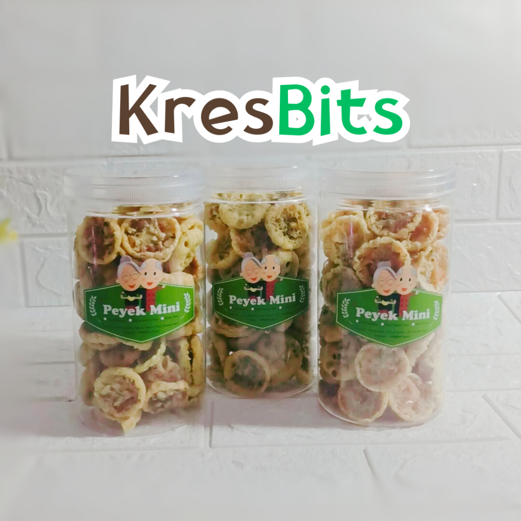 

Rempeyek Peyek Koin Peyek Mini Peyek Kacang Toples 750-1.000 ml