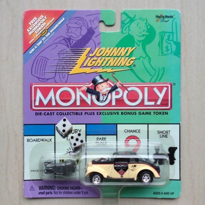 Johnny Lightning Ford Coupe Willys GT Monopoly