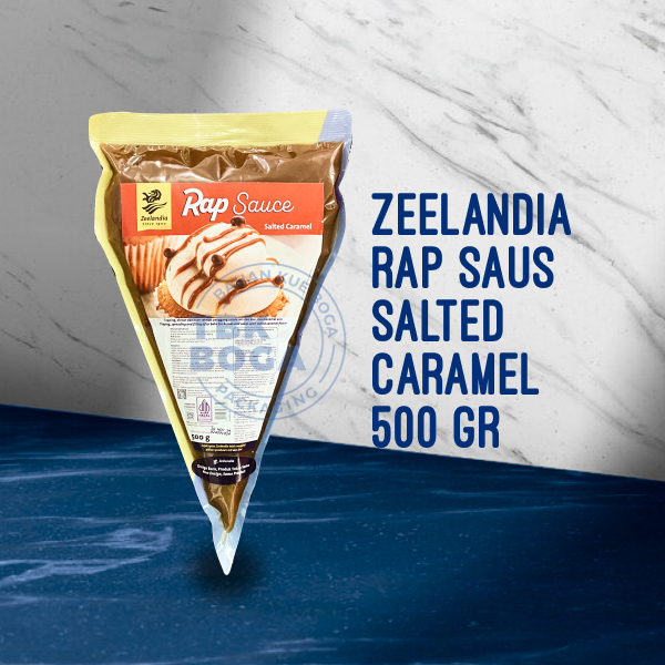 

Salted Caramel ( 500 gr ) Zeelandia Rap Karamel Selai Saus Topping