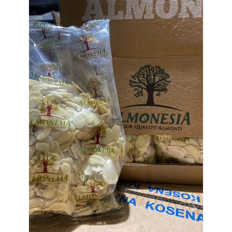 

KACANG ALMOND SLICE ALMONESIA KEMASAN 250 GRAM