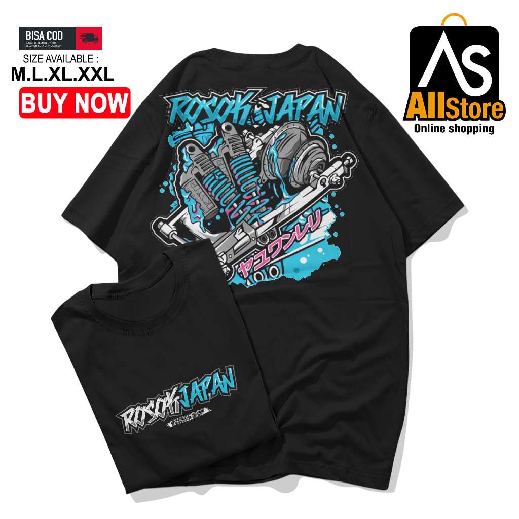 fashion ok KAOS ROSOK JAPAN VOL 5 KAOS OTOMOTIFKAOS CB GL TIGER HEREK KAOS TERBAIK fashion ok