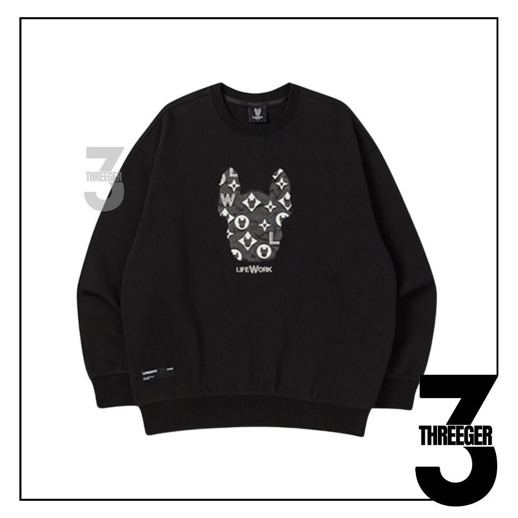 Lifework Radogram Sweatshirt Black Original