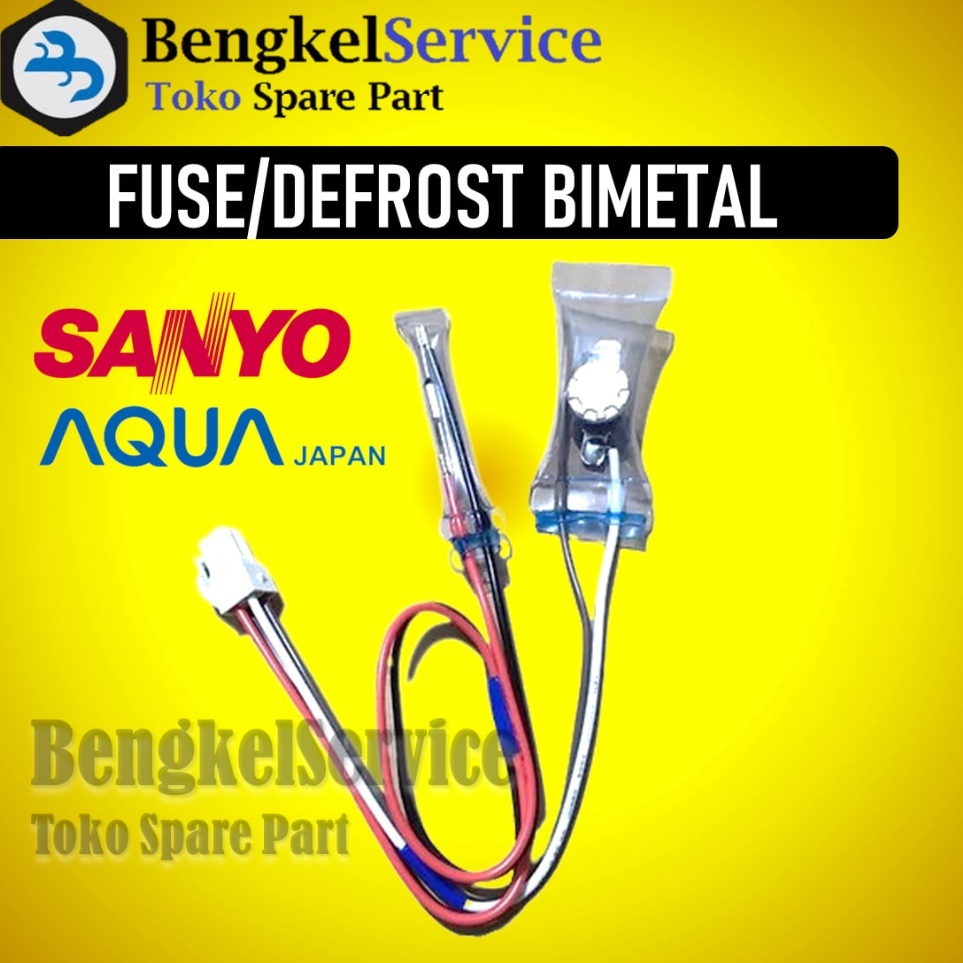 SBa Defrost Fuse Pius Fius Bimetal Aqua Kulkas Aqua  S