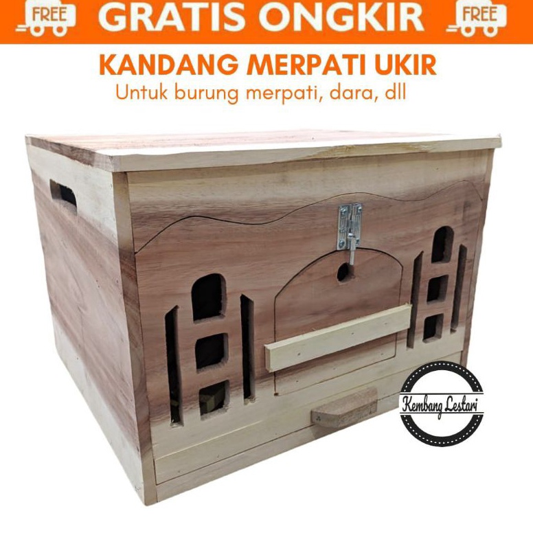 Koleksi yang Terjaga dengan Baik pagupon gupon ukir merpati doro