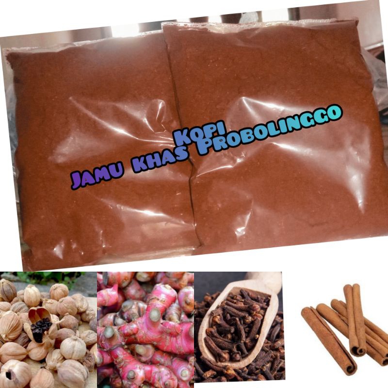 

bubuk kopi jamu herbal alami khas Probolinggo