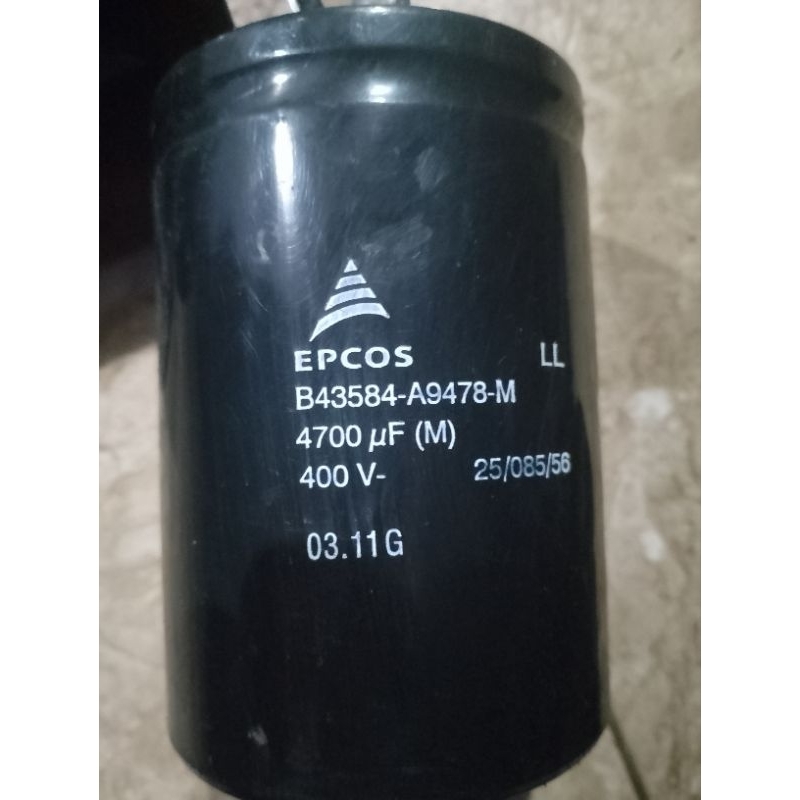 capacitor elco epcos 4700uf