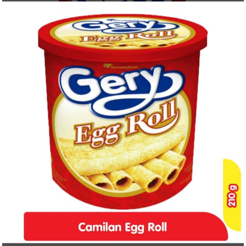 

gery egg roll biscuit bucket 210g