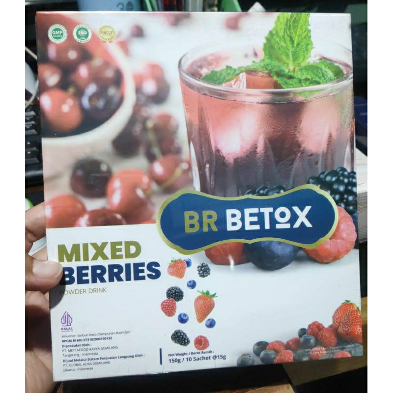 

Minuman BR BETOX Box mixed Berries