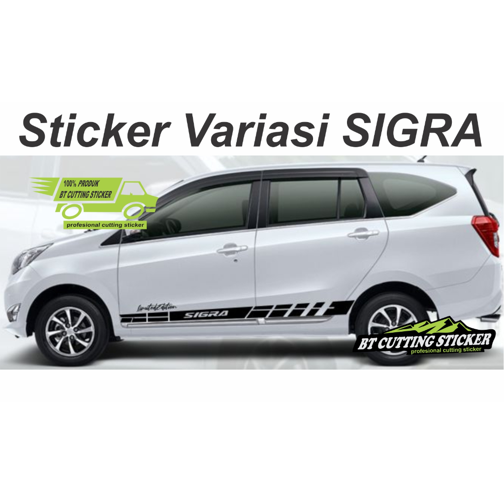 stiker variasi sigra stiker cutting stiker body sigra