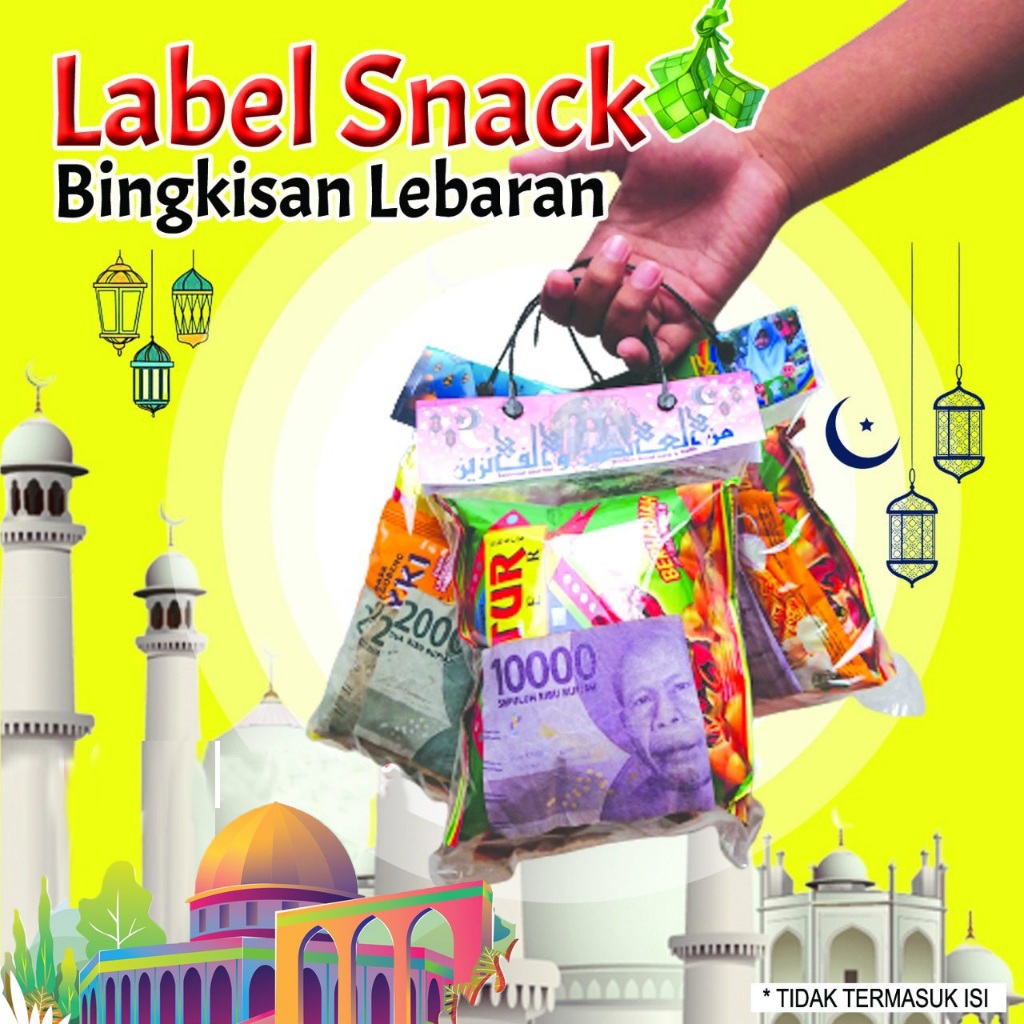 

10 Plastik Snack idul fitri ukuran 12 x 20
