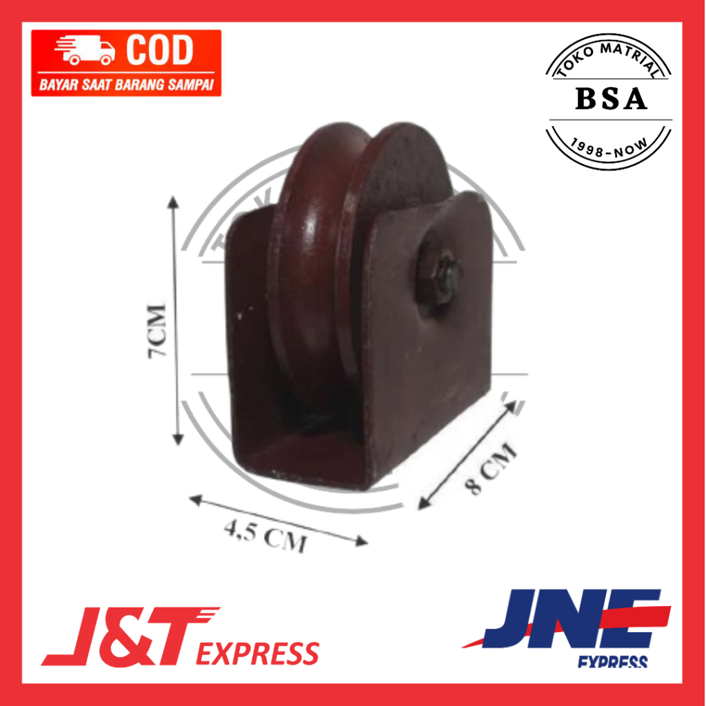 RODA PAGAR BESI AS SUPER REL SIKU