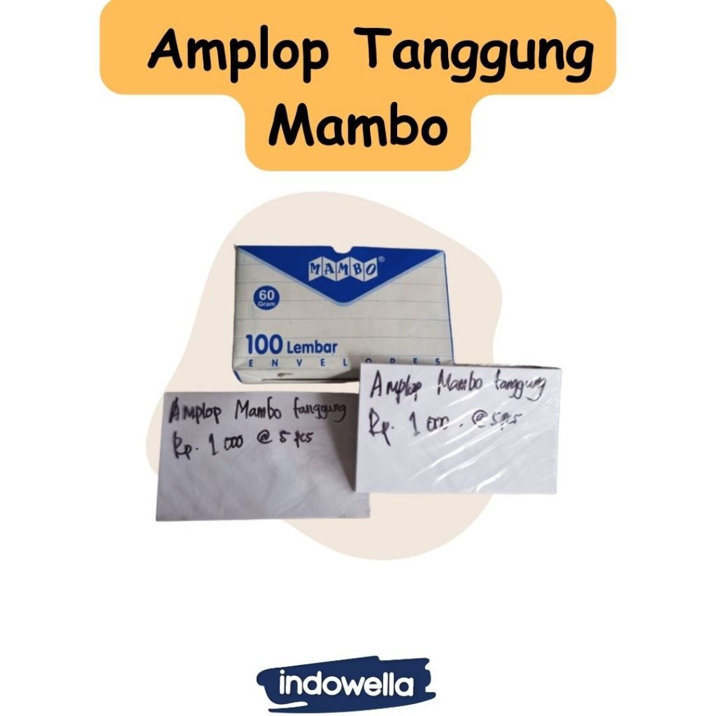 

Amplop Putih Polos Tanggung Mambo