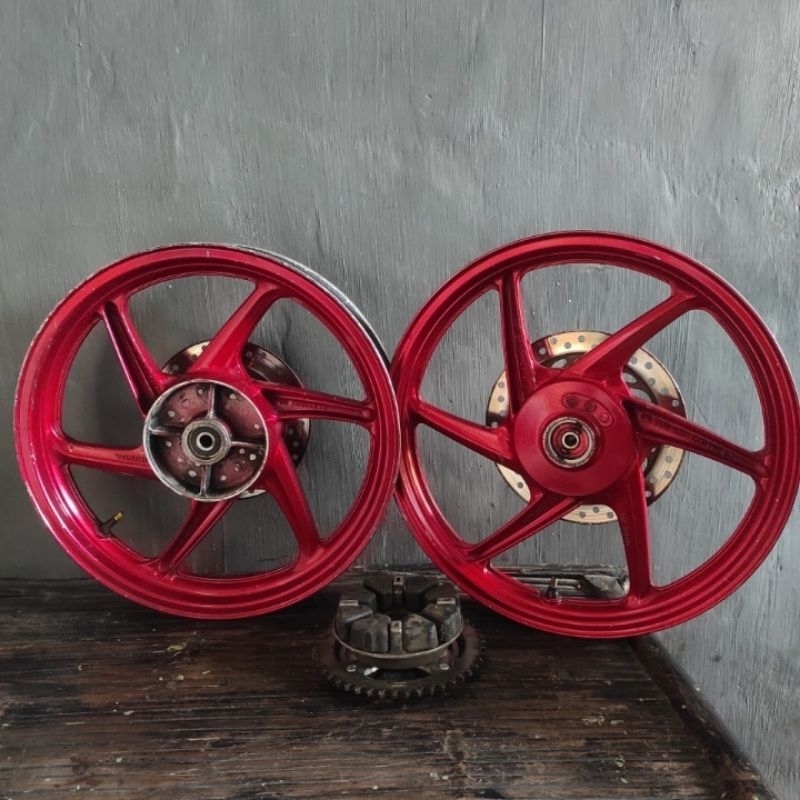 VELG ENKEI PNO NINJA TIREV CBR DLL COPOTAN CB150 REPAINT ORIGINAL COPOTAN 80%