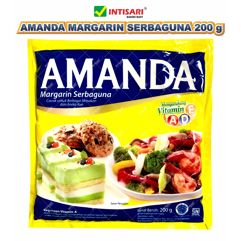 

AMANDA MARGARIN SERBAGUNA 200 G