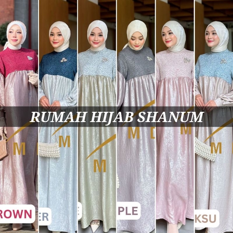 NAYYIRA DRESS BY MDLY KOLEKSI MDLY TERBARU RAYA COLLECTION BY MDLY GAMIS LEBARAN DRESS PESTA BAJU KO