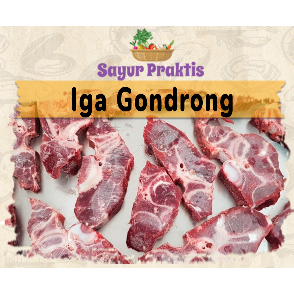 

Iga Gondrong Lumayan Daging Fresh Frozen Quality
