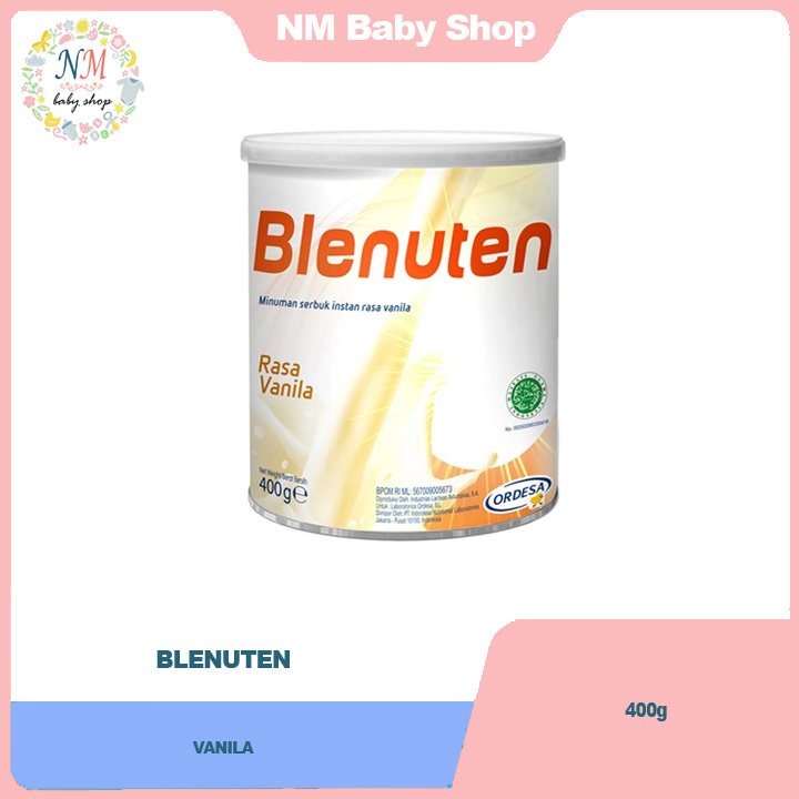 

BLENUTEN VANILA 400GR SUSU FORMULA PERTUMBUHAN 1-10 TAHUN