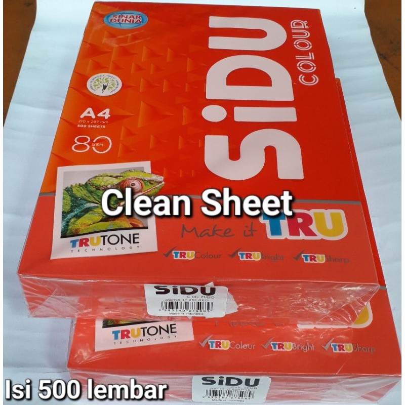 

Kertas warna A4 sidu IT 250 red isi 500 lembar