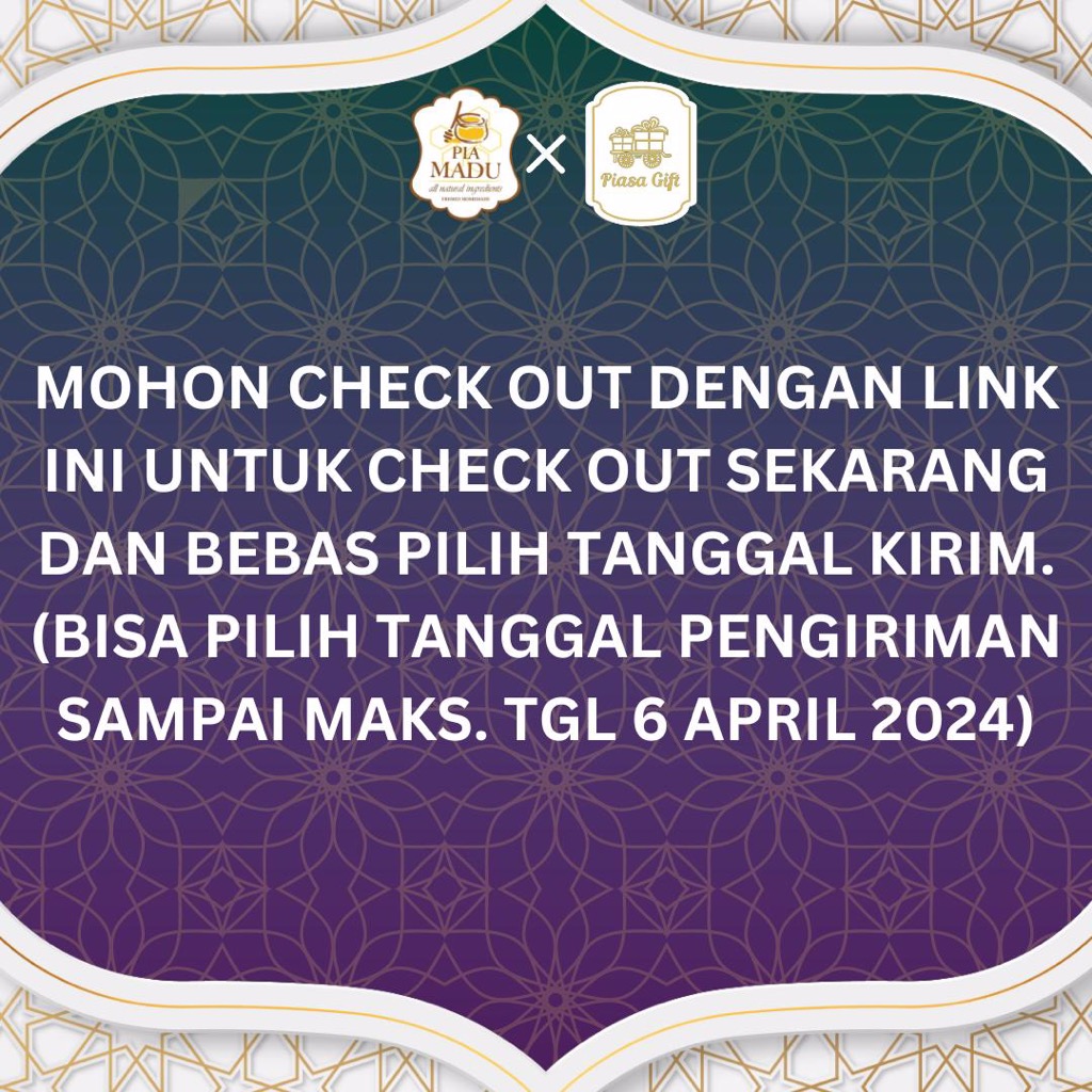 

PO : LEBARAN HAMPER : BLISSFUL (BISA PILIH TGL KIRIM)