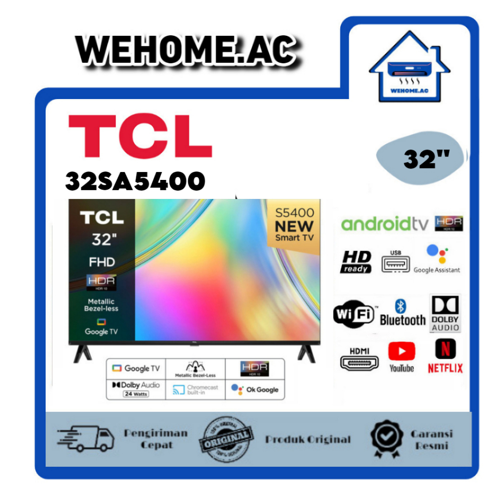 TV LED TCL 32S4500A LED TV Android TCL 32 Inch Android TV TCL