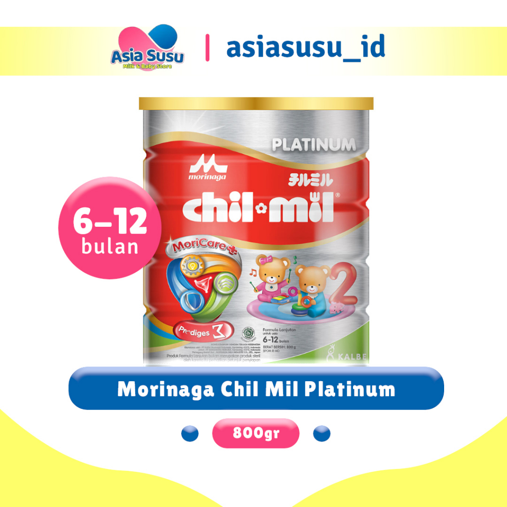 MORINAGA CHILMIL PLATINUM MORICARE 800 GR
