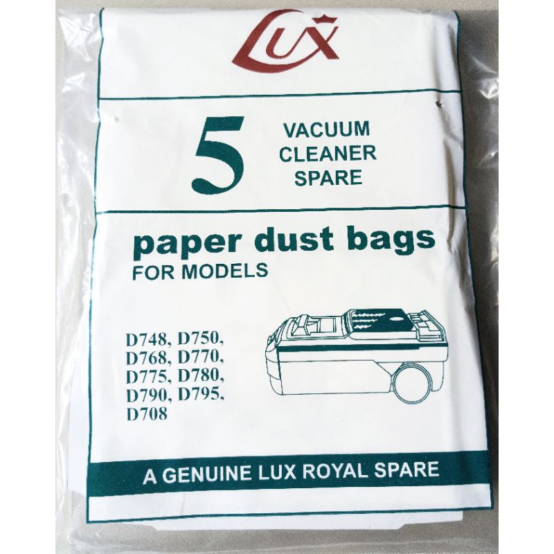 Kantong debu vacuum cleaner Lux