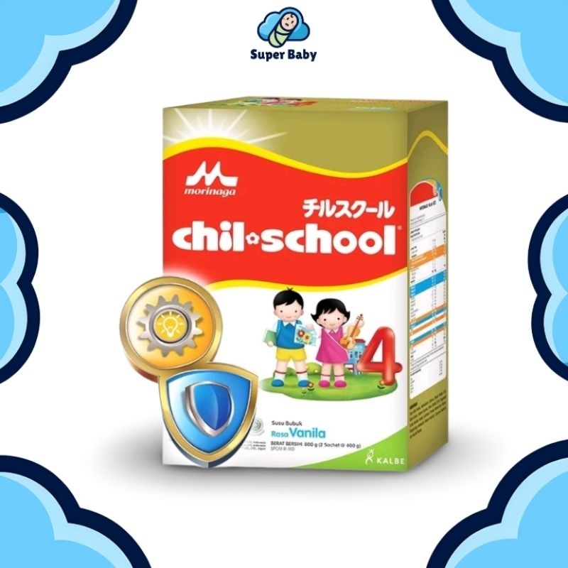 SUSU ANAK MORINAGA CHIL SCHOOL 4 PLATINUM USIA 3-12 TAHUN 780gr