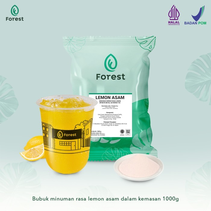 

Bubuk Minuman Buah LEMON SQUASH Powder 1000 gr - FOREST