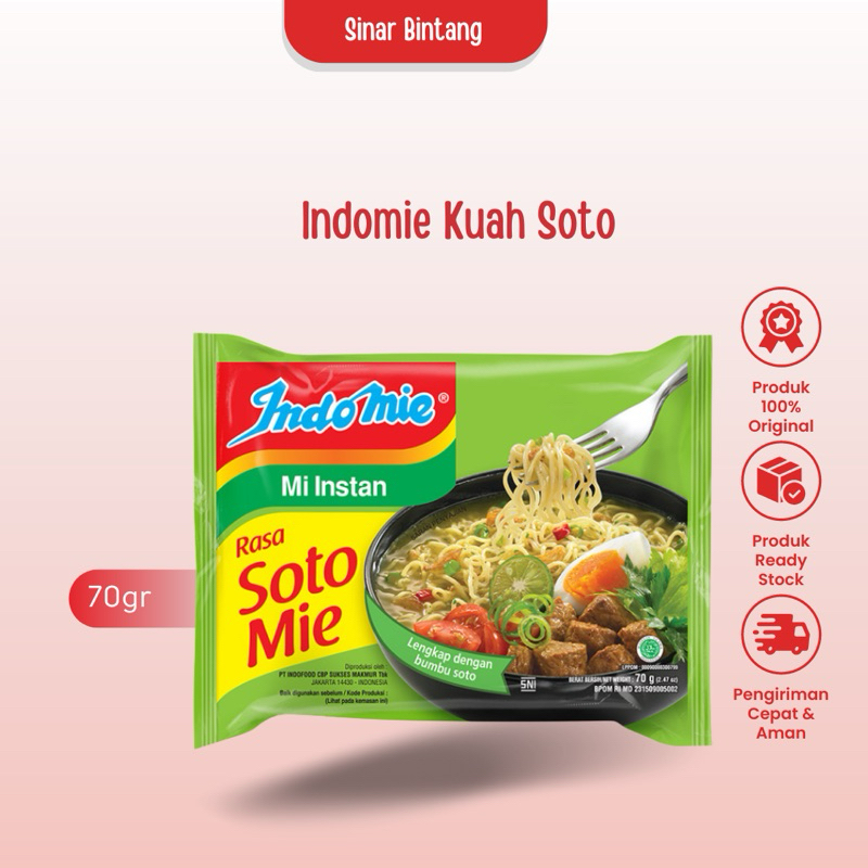 

Indomie Kuah Soto Mie