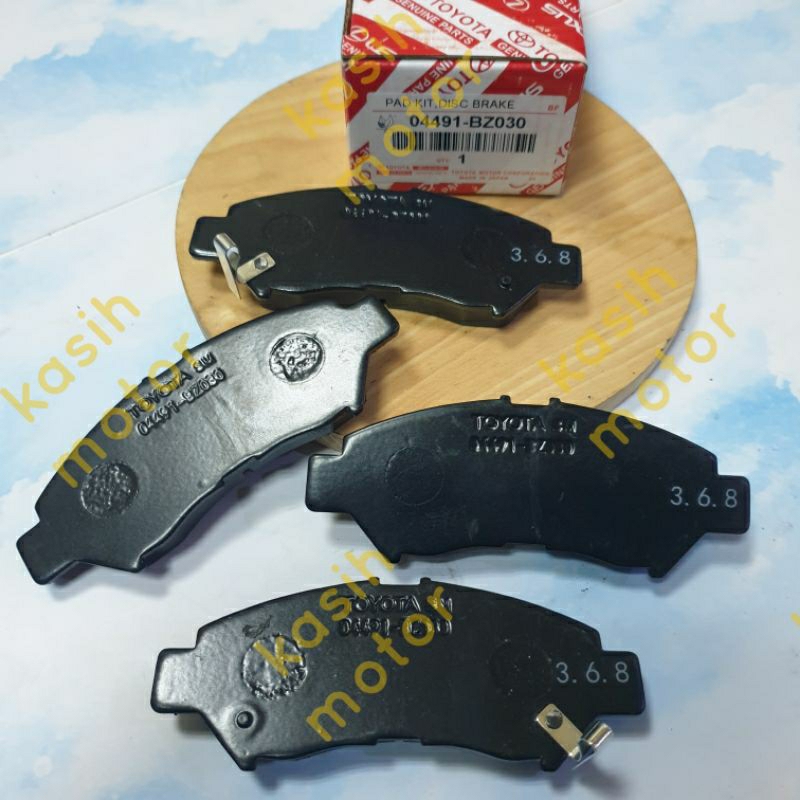 KAMPAS REM DEPAN KANVAS REM DEPAN CALYA SIGRA ORIGINAL JAPAN 1SET 4PCS