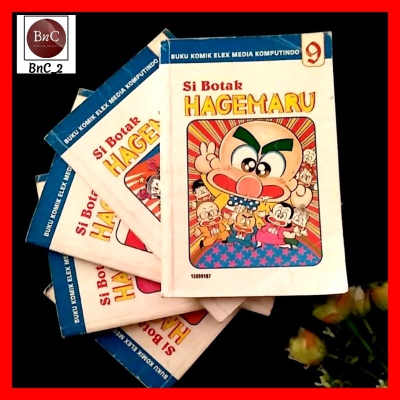 komik Si Botak Hagemaru preloved