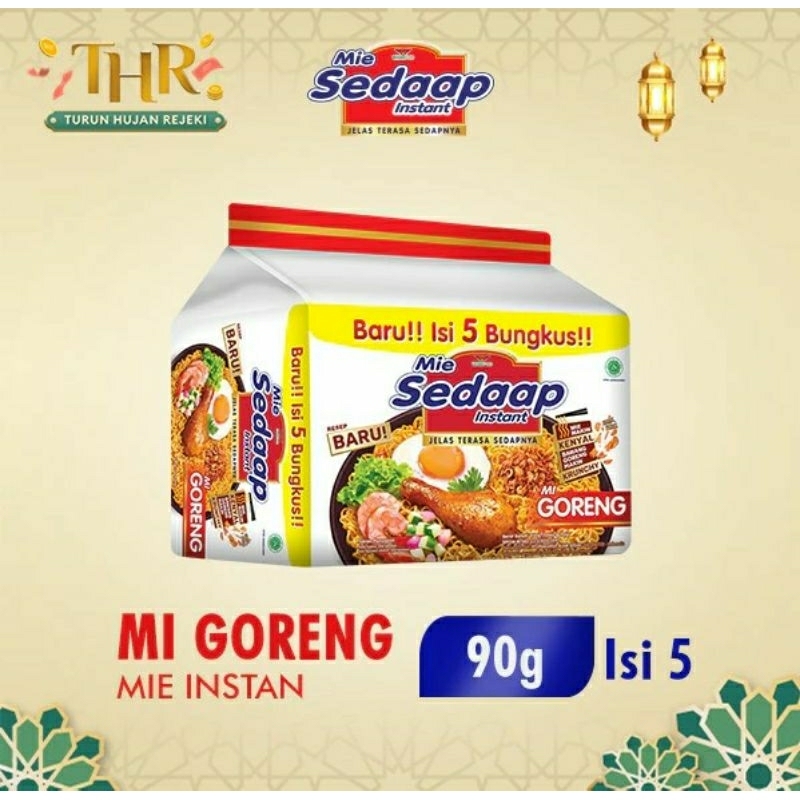 

MIE SEDAP ISI 5x90gr THR RAMADHAN