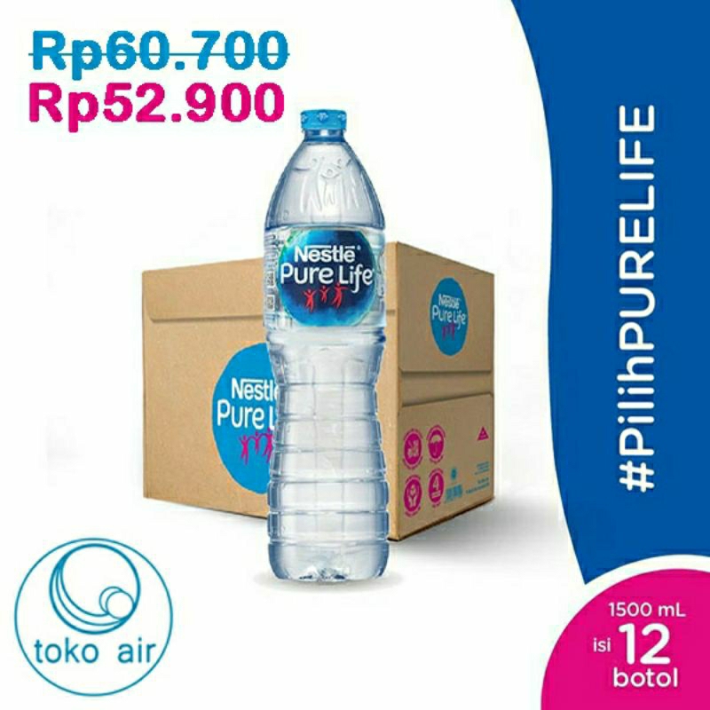 

Nestle Purelife 1500 ml - Air Mineral