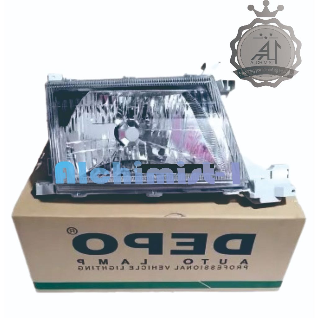 Headlamp Lampu Depan Toyota Kijang Kapsul Krista 7K 2000-2002 Satuan