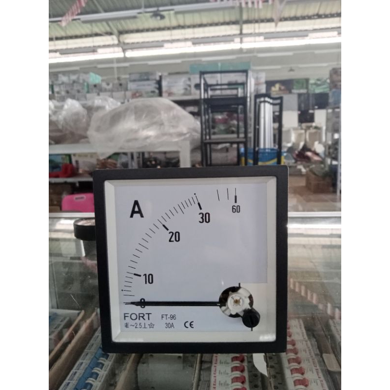 Ampere Meter Analog Ft 96A/ Panel Meter Analog