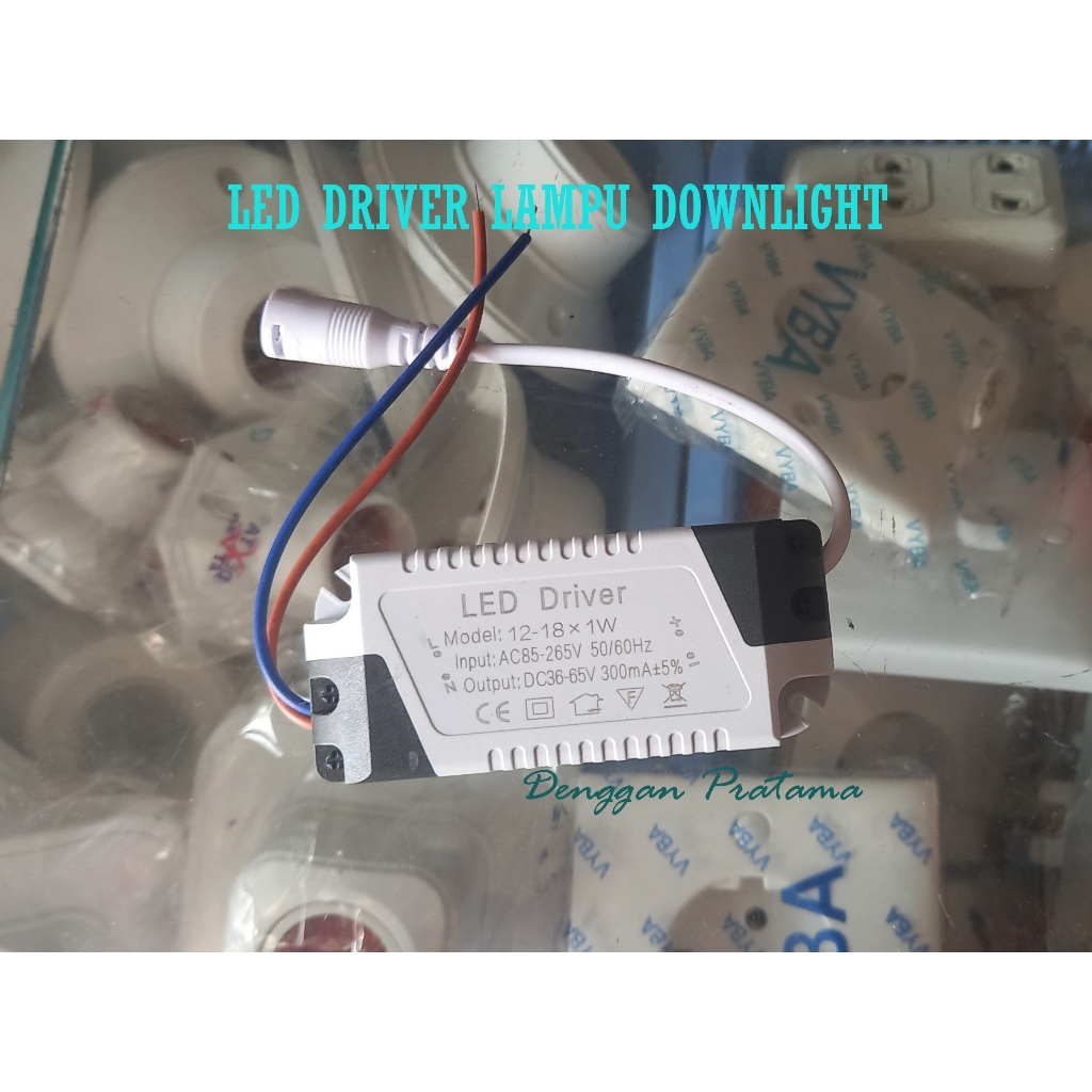 Led Driver Lampu Downlight 220VAC