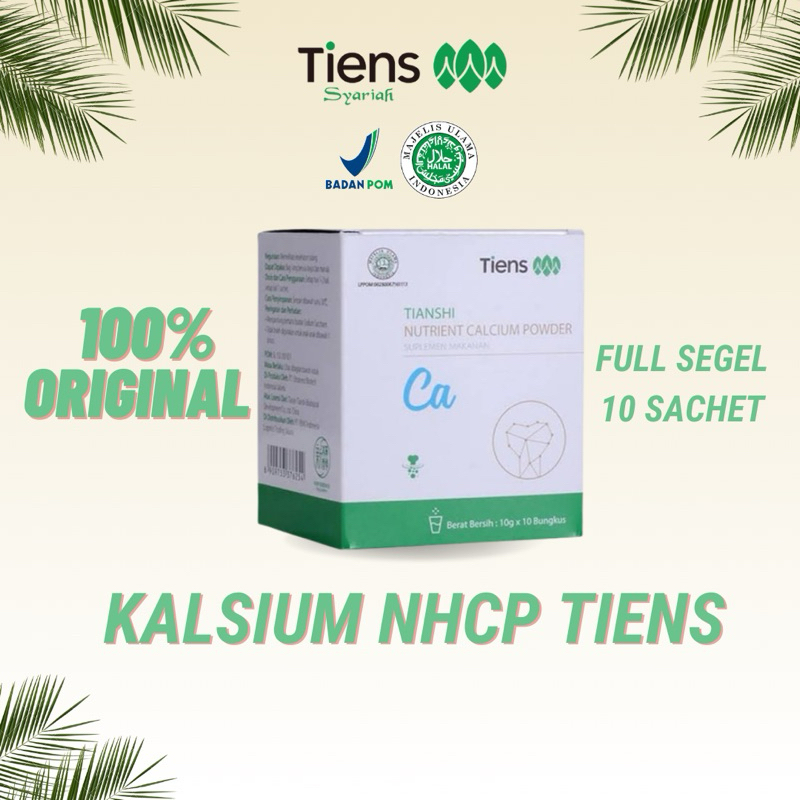 

NHCP TIENS Nutrient Hight Calcium Powder Susu Kalsium Terbaik di Duniaa