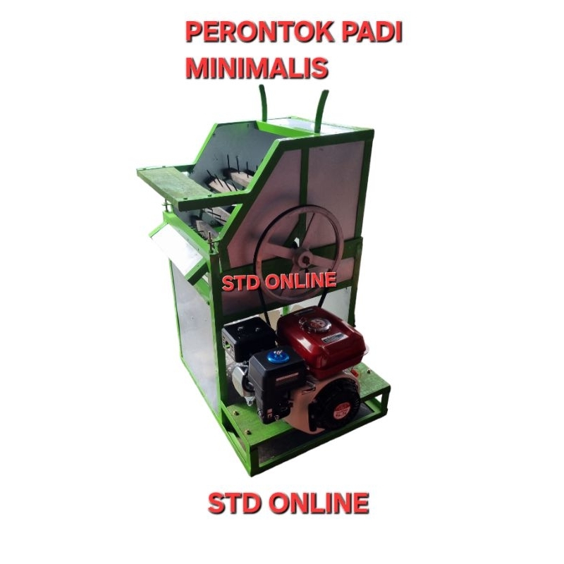 Mesin perontok padi minimalis (produk UMKM)