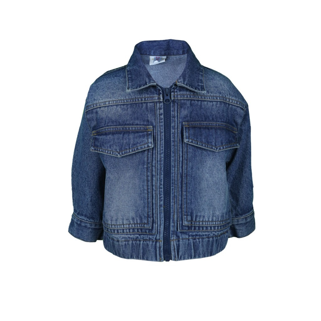 Pito Dito Girl Howsoon Jacket Jeans Anak Navy