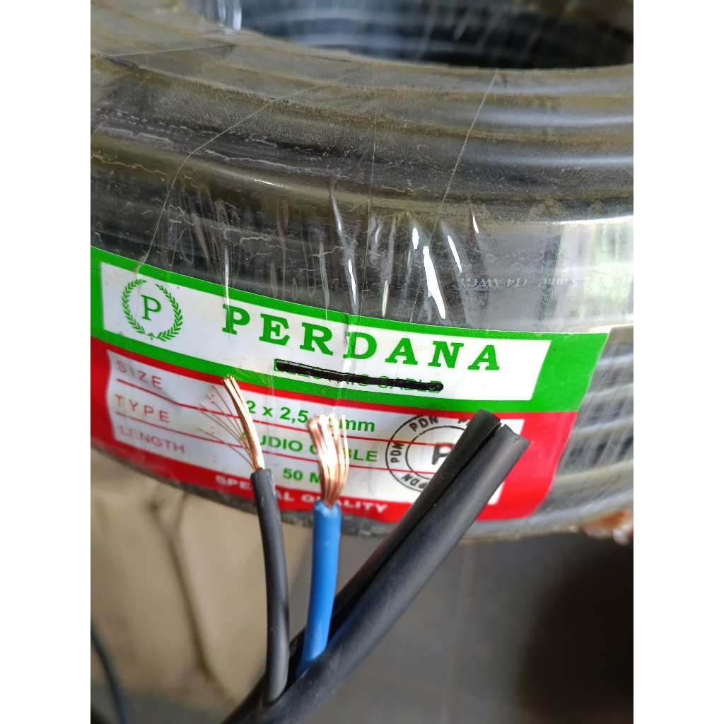 Kabel speaker 2x2,5perdana sond sistem (meteran)