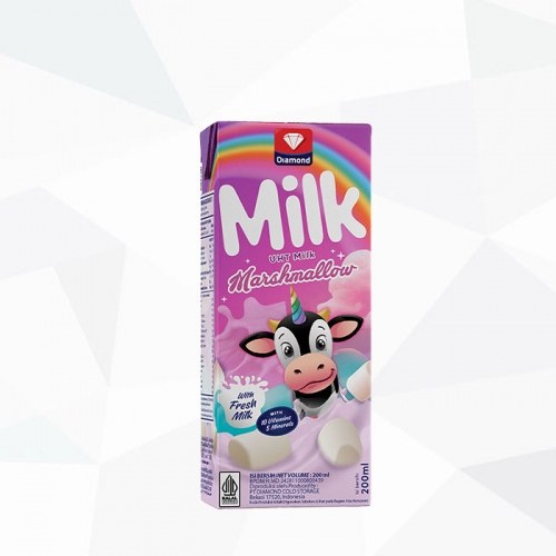 

Diamond susu UHT Fress milk 200Ml (paket 10pcs)