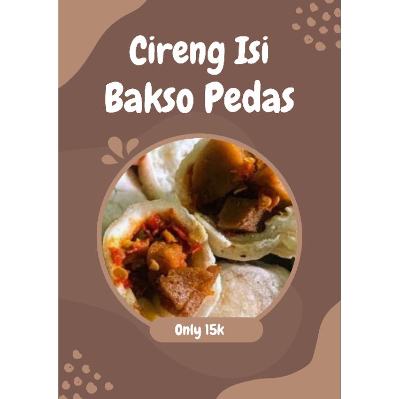 

Cireng Isi Bakso Pedas