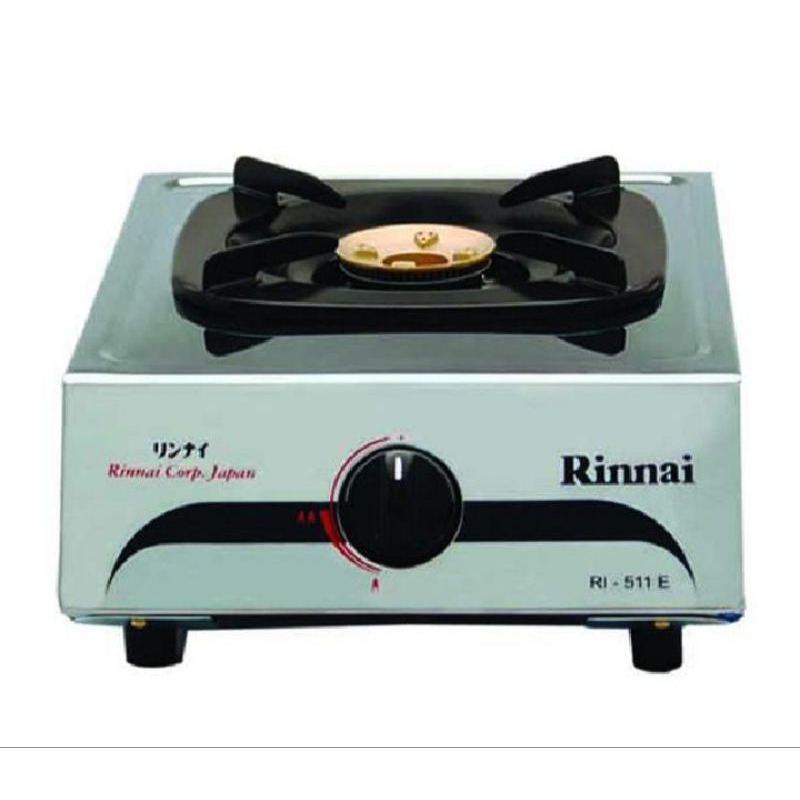 kompor gas rinnai 1tungku 511E stenlis
