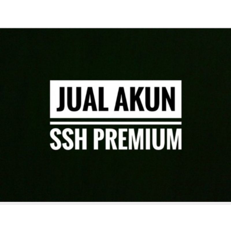 Ssh Premium Vless Vmess Trojan murah garansj