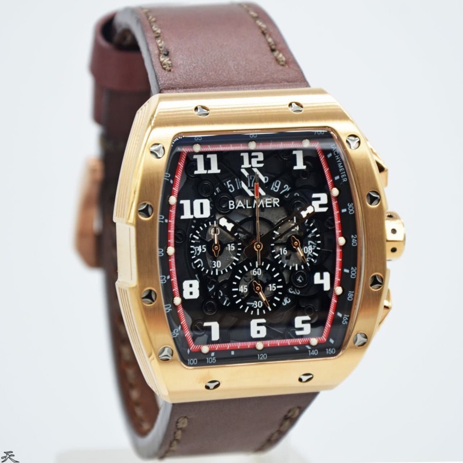 Jam Tangan Pria Balmer 8120 / B.8120MR Original Garansi 1Th Brown Rose