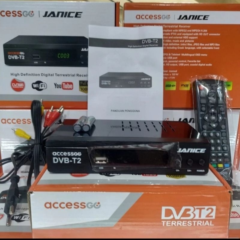 STB ACCESSGO JANICE /SET UP BOX SUPER MURAH