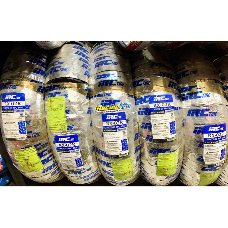 Ban Motor IRC 140 70 - 17 RX - 02 ROAD WINNER TUBELESS
