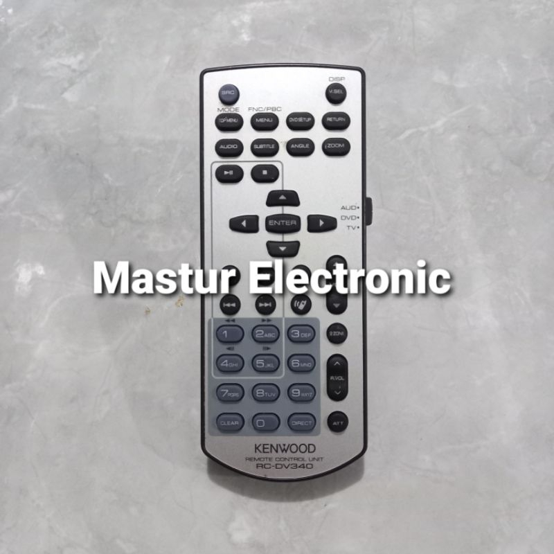 REMOTE REMOT UNIT KENWOOD DDX3035 RC-DV340 ORIGINAL ASLI